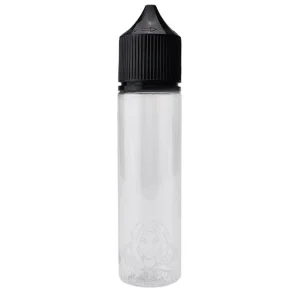 Флакон Chubby Gorilla v3 60мл Клон (Прозорий) Чорна кришка