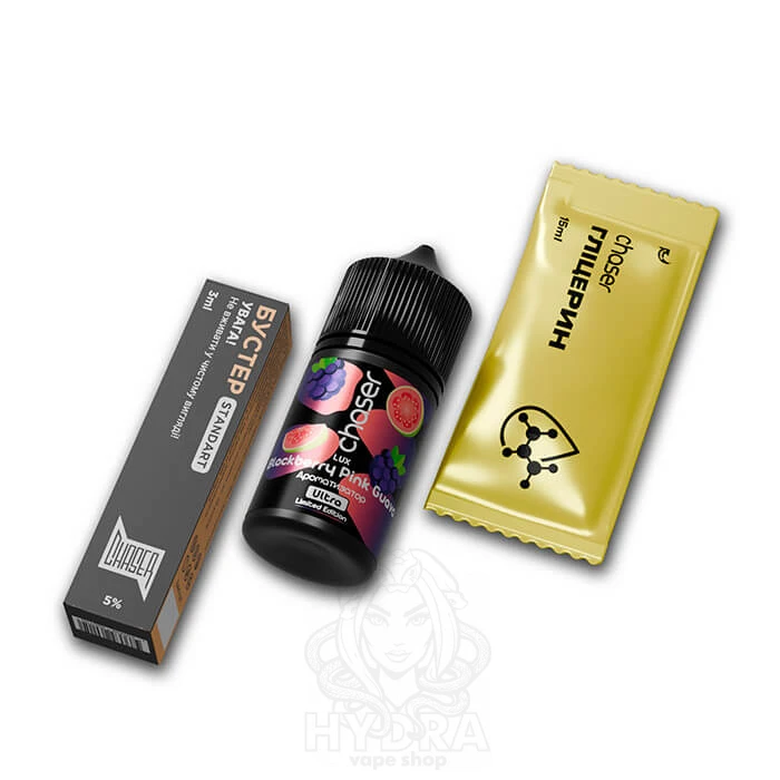 Набір компонентів Salt Chaser Lux Ultra 30 мл Blackberry Pink Guava Limited