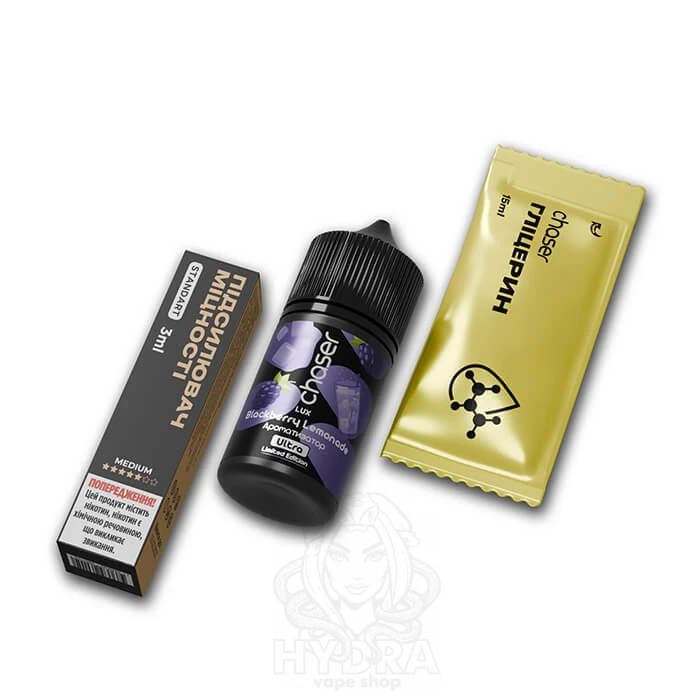 Набір компонентів Salt Chaser Lux Ultra 30 мл Blackberry Lemonade