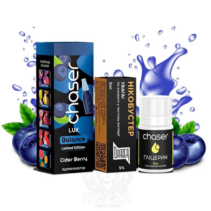 Набір компонентів Salt Chaser Lux Cider Berry 30 мл