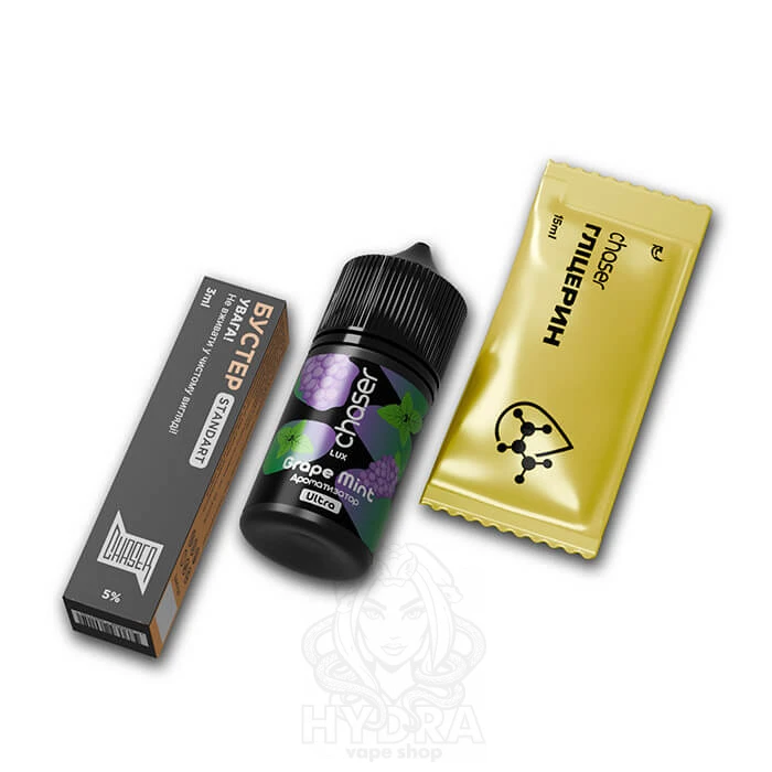 Набор компонентов Salt Chaser Lux Ultra 30 мл Grape Mint