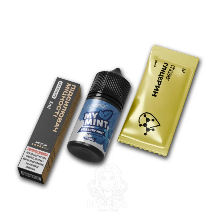 Набір компонентів Salt Chaser My Mint Ultra 30 мл Bilberry Mint — 2