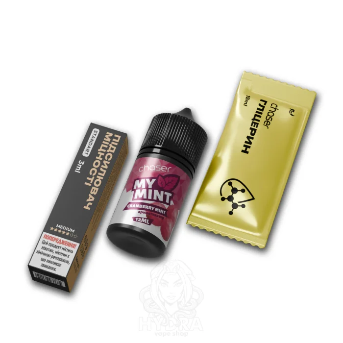Набір компонентів Salt Chaser My Mint Ultra 30 мл Cranberry Mint — 2
