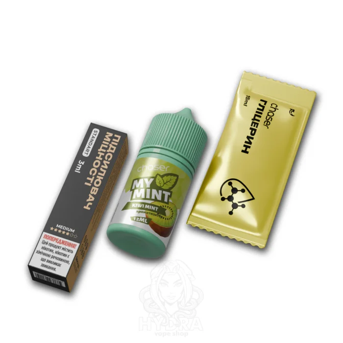 Набір компонентів Salt Chaser My Mint Ultra 30 мл Kiwi Mint Limited — 2