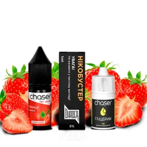 Набор компонентов Chaser For Pods Клубника 10 мл