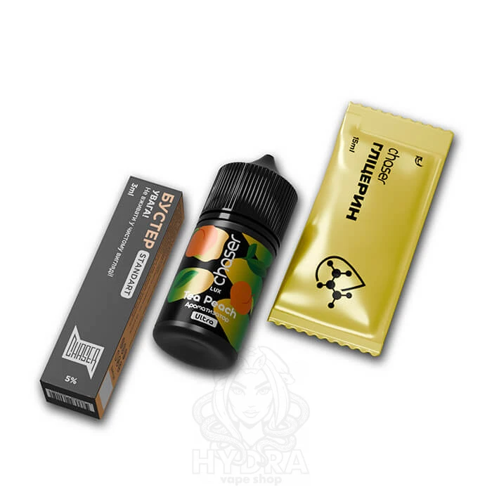 Набір компонентів Salt Chaser Lux Ultra 30 мл Peach Tea