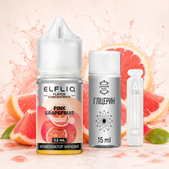 Набір компонентів Elfliq Pink Grapefruit 30мл