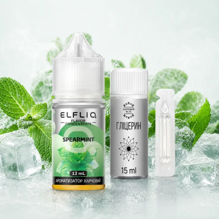Комплект компонентів Elfliq Spearmint 30мл