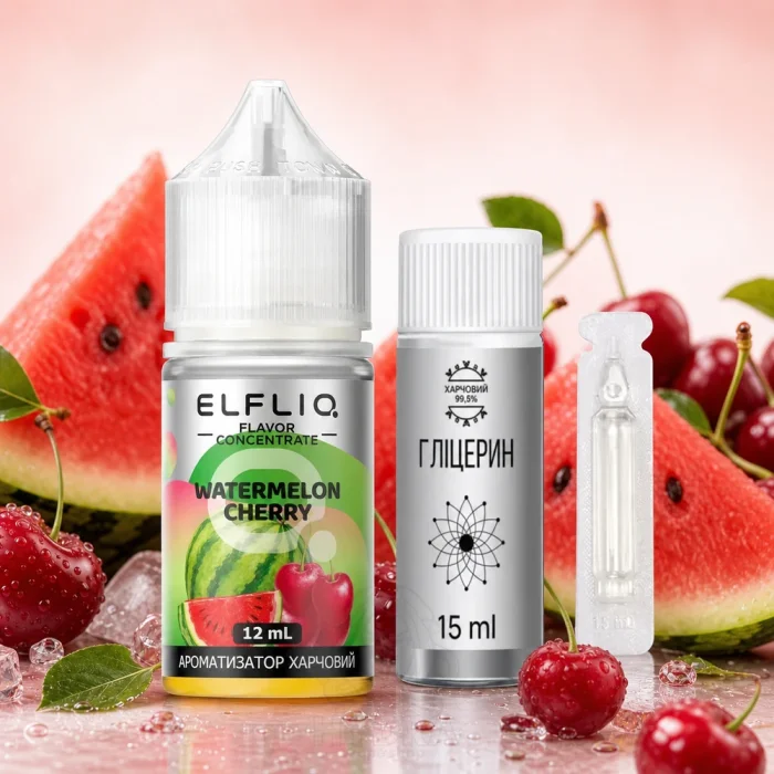 Набір компонентів Elfliq Watermelon Cherry 30мл