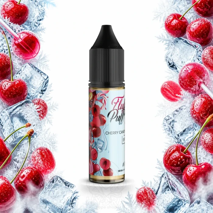 Набор компонентов Salt Fluffy Puff - Cherry Candy Ice 15 мл