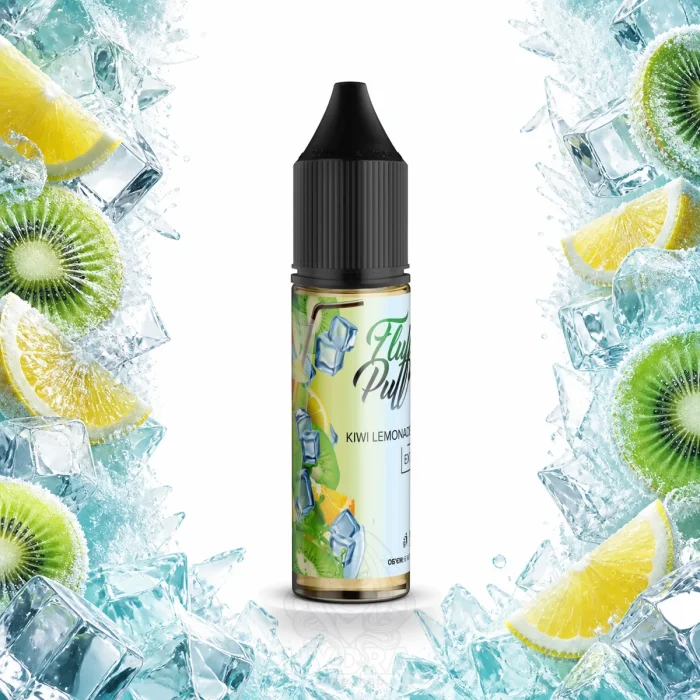 Набор компонентов Salt Fluffy Puff - Kiwi Lemonade Ice 15 мл