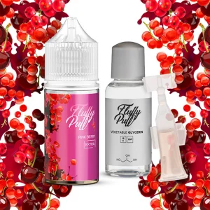 Набір компонентів Fluffy Puff - Pink Berry Extra 30 мл