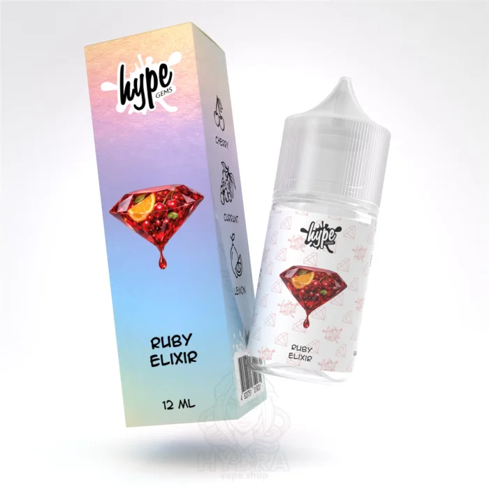 Набір компонентів Salt Hype Gems - Ruby Elixir 30 мл — 2