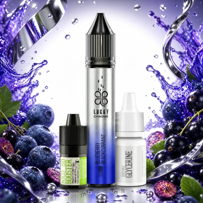 Набор компонентов Lucky Chrome - Blueberry Blackcurrant 30мл