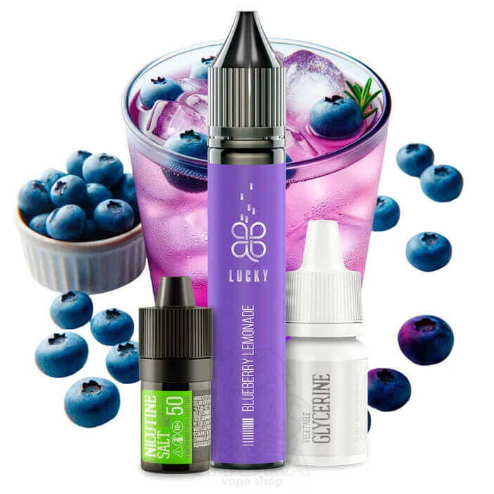 Набір компонентів Salt Lucky - Blueberry Lemonade Salt 30мл