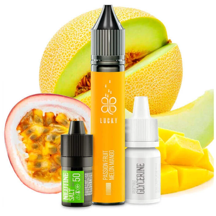 Набор компонентов Salt Lucky - Passion Fruit Melon Mango Salt 30мл