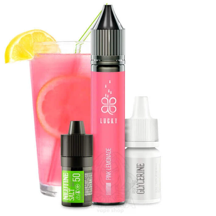Набор компонентов Salt Lucky - Pink Lemonade Salt 30мл