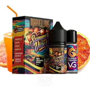 Набір компонентів Marvellous Summer Vibe Red Orange 30 мл