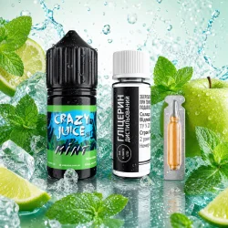 Набір компонентів Crazy Juice - Mint 30 мл