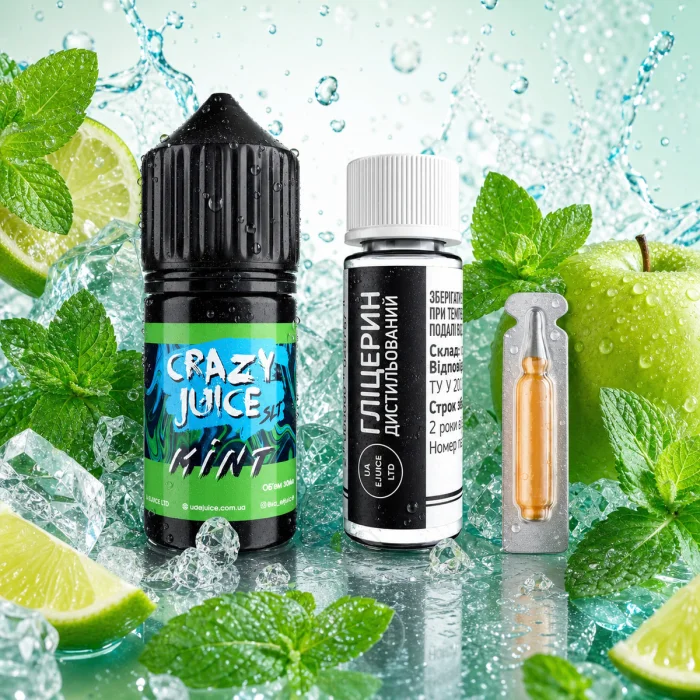 Набір компонентів Crazy Juice - Mint 30 мл