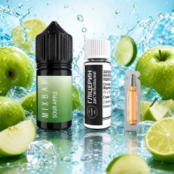Набір компонентів Mix Bar - Sour Apple 30 мл
