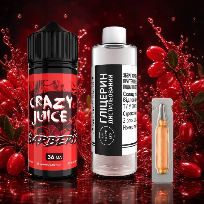 Набор для смешивания Crazy Juice - Barberis 120 мл