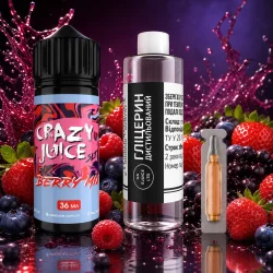 Набор для смешивания Crazy Juice - Berry Mix 120 мл