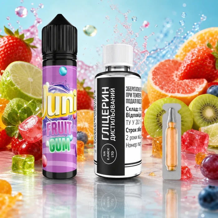 Набор для смешивания Juni - Fruit Gum 60 мл