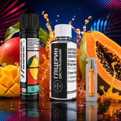 Набір для змішування Webber - Mango Papaya 60 мл