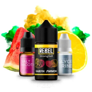 Набір компонентів Rebel StrongSalt Кавун Лимон 30мл