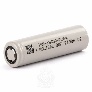Аккумулятор Molicel P26A 18650 2600 мАч 25A/35A