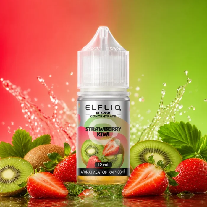 Ароматизатор Elfliq Strawberry Kiwi 12 мл