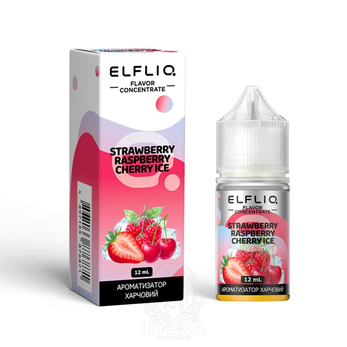 Ароматизатор Elfliq Strawberry Raspberry Cherry Ice 12 мл — 2
