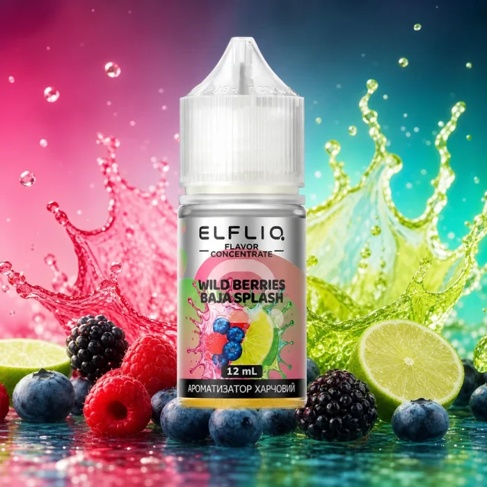 Ароматизатор Elfliq Wild Berries Baja Splash 12 мл