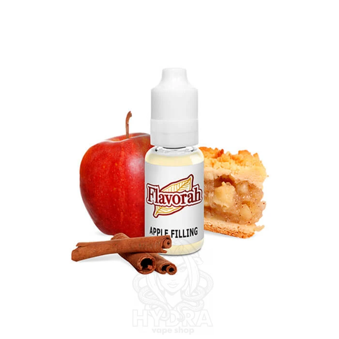 Flavorah Ароматизатор Apple Filling (Яблучна начинка) 15мл оригінальний флакон для рідини