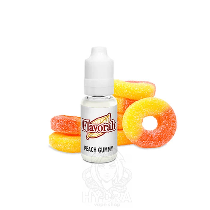 Flavorah Ароматизатор Peach Gummy (Персикова жуйка) 15мл оригінальний флакон для рідини