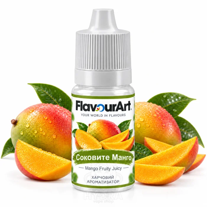FlavourArt Ароматизатор Mango Fruity Juicy (Манго фруктове соковите) для рідини