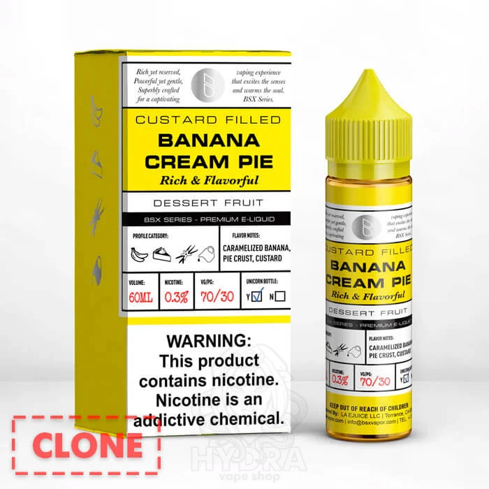 Hydra Flavors Ароматизатор Banana Cream Pie (Банановий кремовий пиріг) для рідини