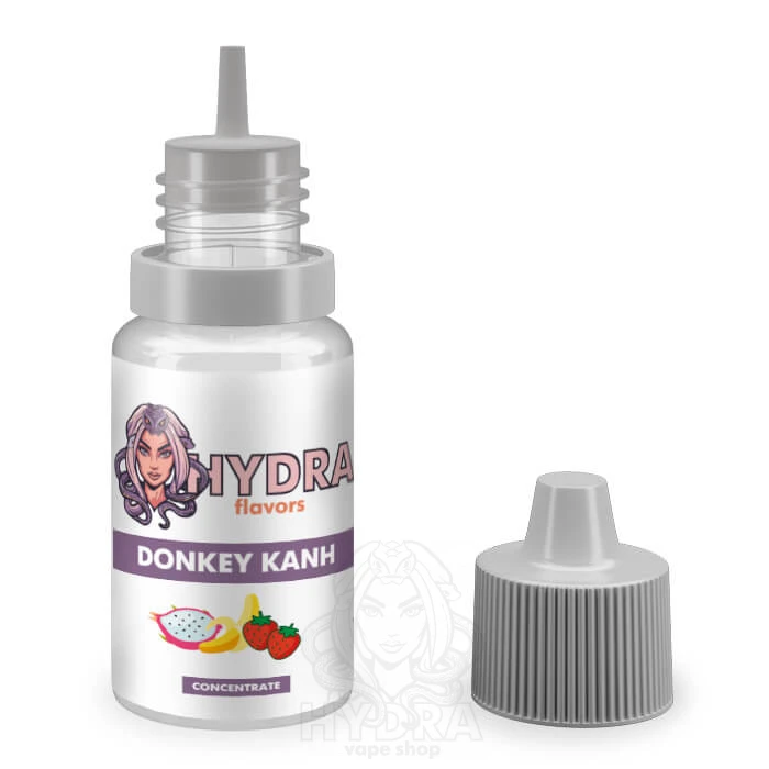 Hydra Flavors Ароматизатор Donkey Kahn (Банан полуниця) для рідини
