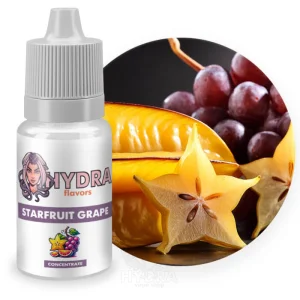 Ароматизатор Hydra Flavors Starfruit Grape (Зоряний фрукт та виноград)