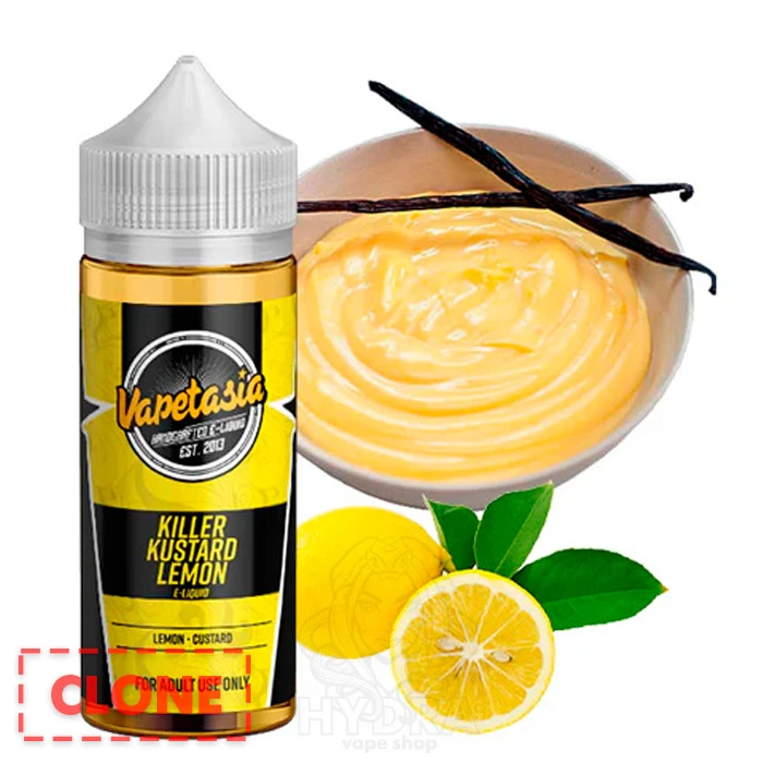 Hydra Flavors Ароматизатор Killer Kustard Lemon (Лимонний кастард) для рідини