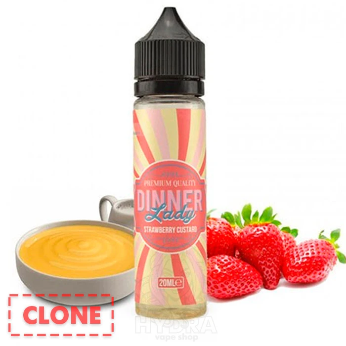 Hydra Flavors Ароматизатор Strawberry Custard (Полуничний кастард) для рідини