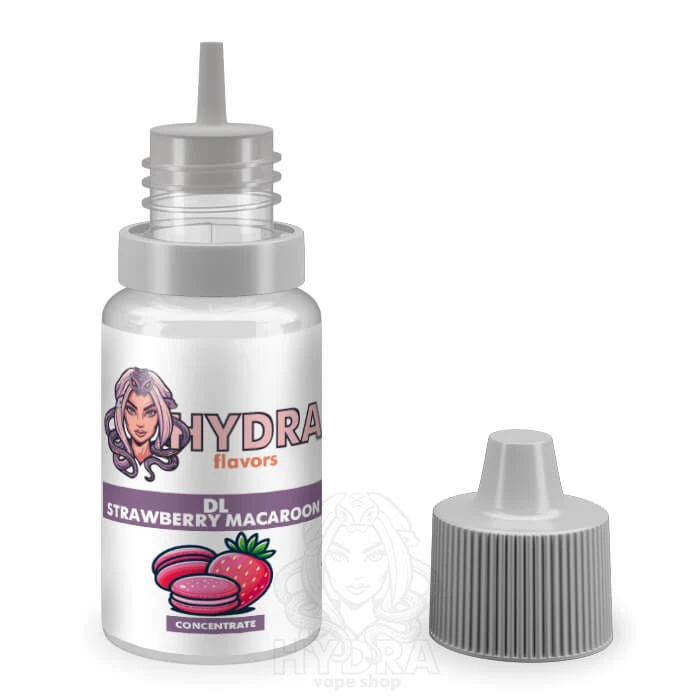 Hydra Flavors Ароматизатор Strawberry Macaroon (Полуничний макарун) для рідини