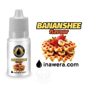 Ароматизатор Inawera Bananshee (Бананово-клубничные вафли)