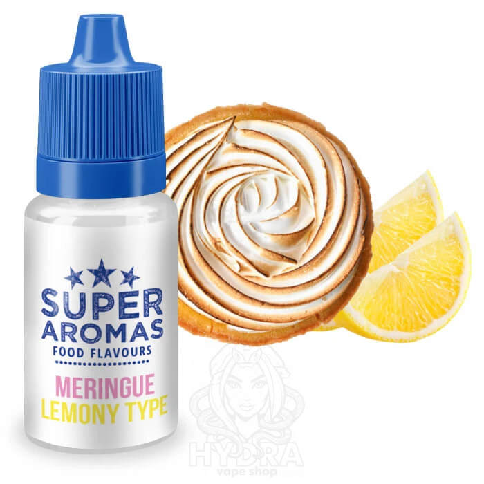Sobucky Ароматизатор Super Aromas SSA Meringue, lemony type (Без, лимонний тип) для рідини