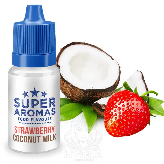 Sobucky Ароматизатор Super Aromas SSA Strawberry Coconut Milk (Полуничне кокосове молоко) для рідини