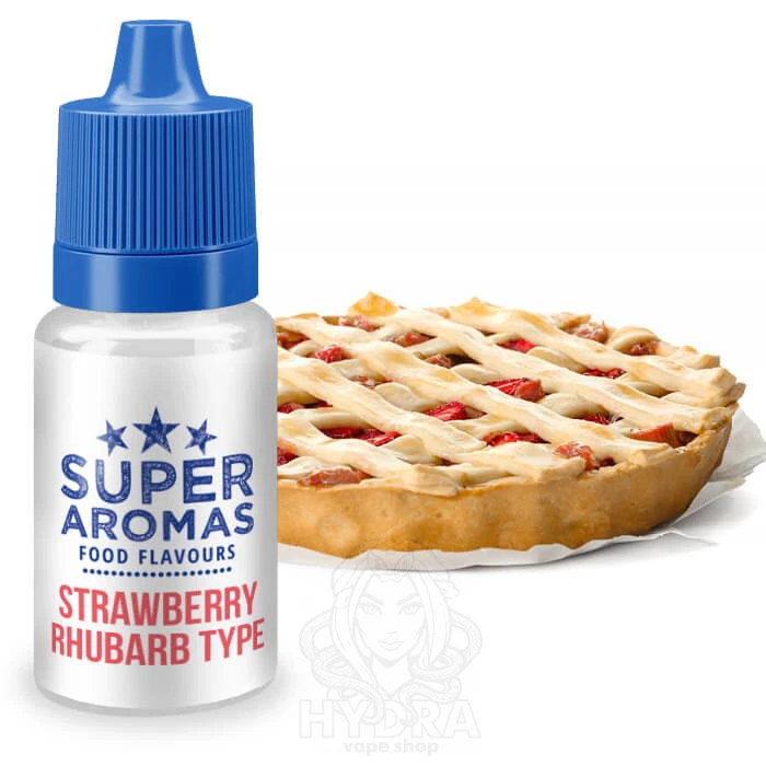 Sobucky Ароматизатор Super Aromas SSA Strawberry Rhubarb Type (Полуниця-ревінь) для рідини