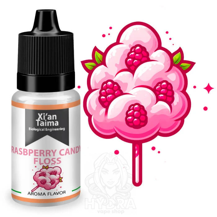 Ароматизатор Xian Taima Raspberry Candy Floss (Малиновая сладкая вата)