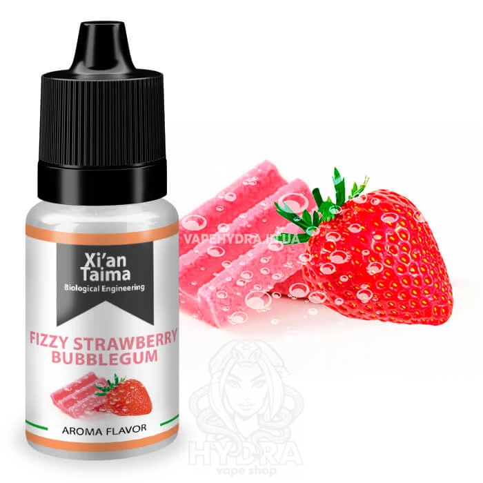 Xian Taima Ароматизатор Fizzy Strawberry Bubblegum (Полунична шипучка зі жуйкою) для рідини