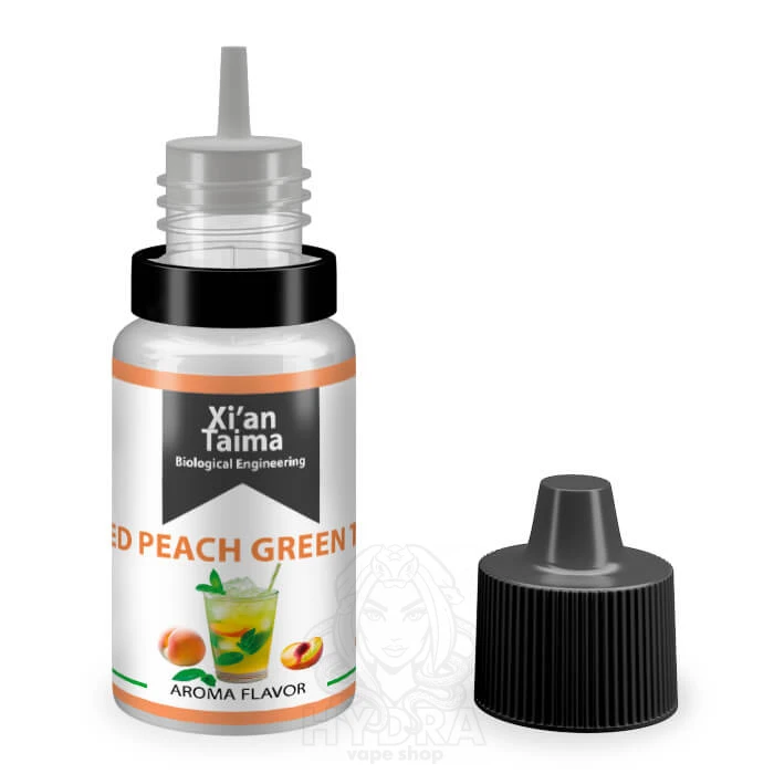 Xian Taima Ароматизатор Ice Peached Green Tea (Холодний зелений чай із персиками) для рідини
